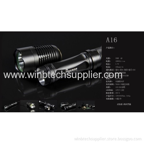 Cree R5 mini Led Torch mini Torch Outdoor Use Led Flashlight T6063-t6 Roxane A16 Cree Q5 R5 Aeronautical Material Led Flas 